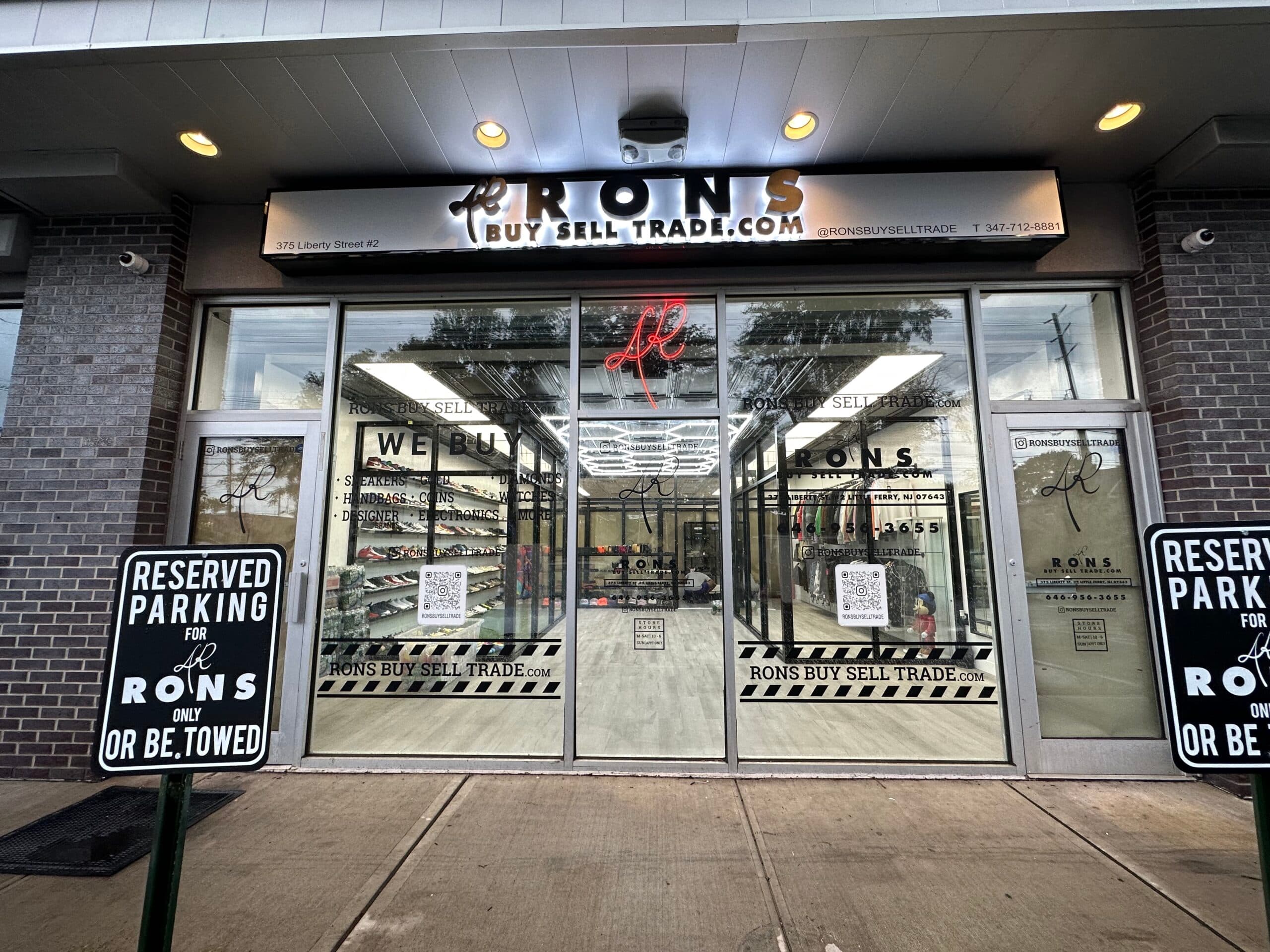 Luxury Resell NJ Store Interior